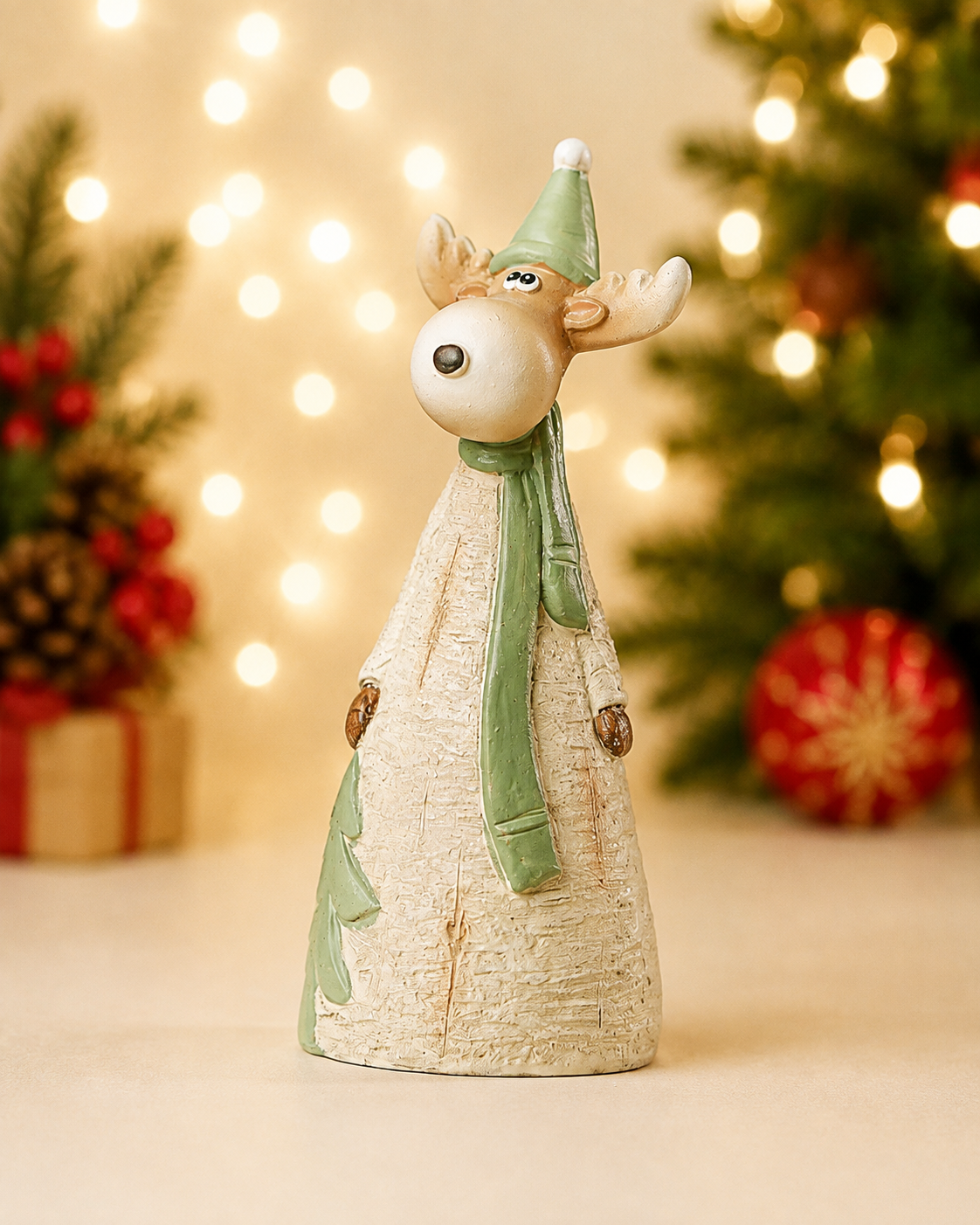 THD322 Cute Christmas Reindeer Decoration
