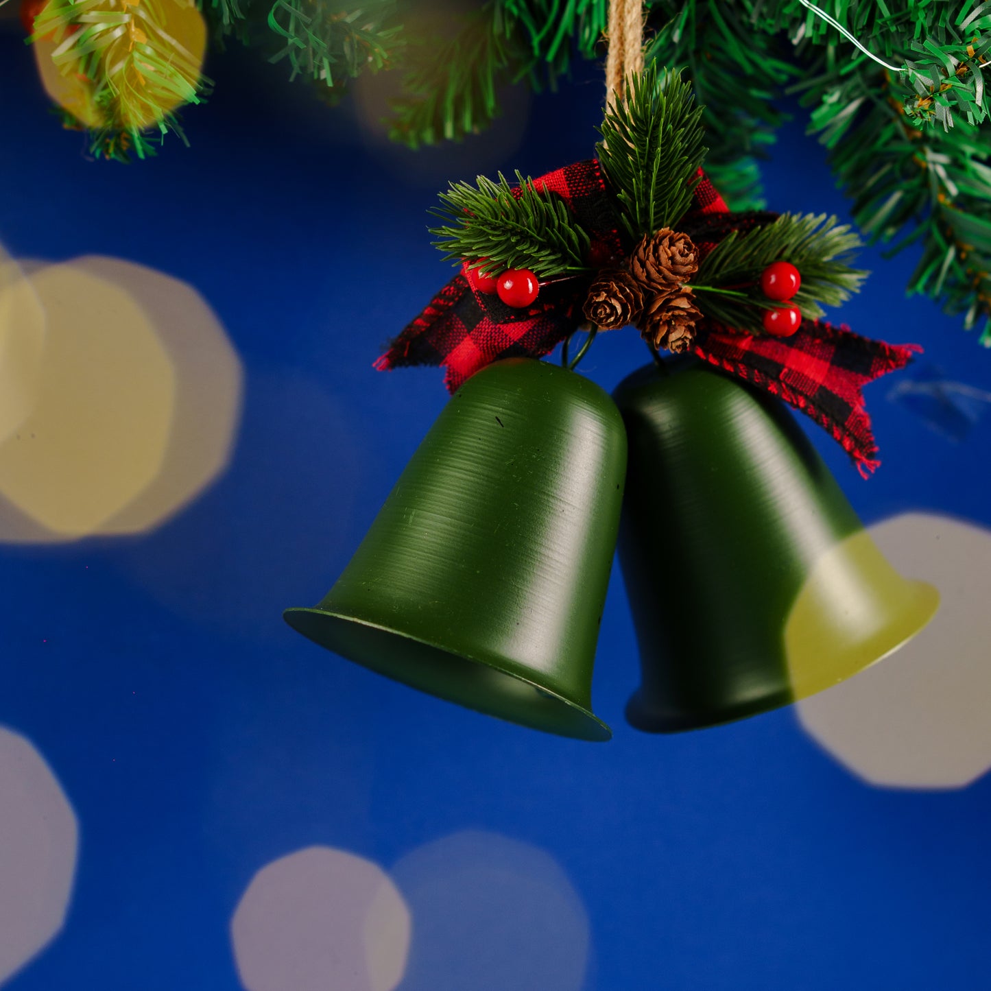 THD328 GREEN METAL BELL
