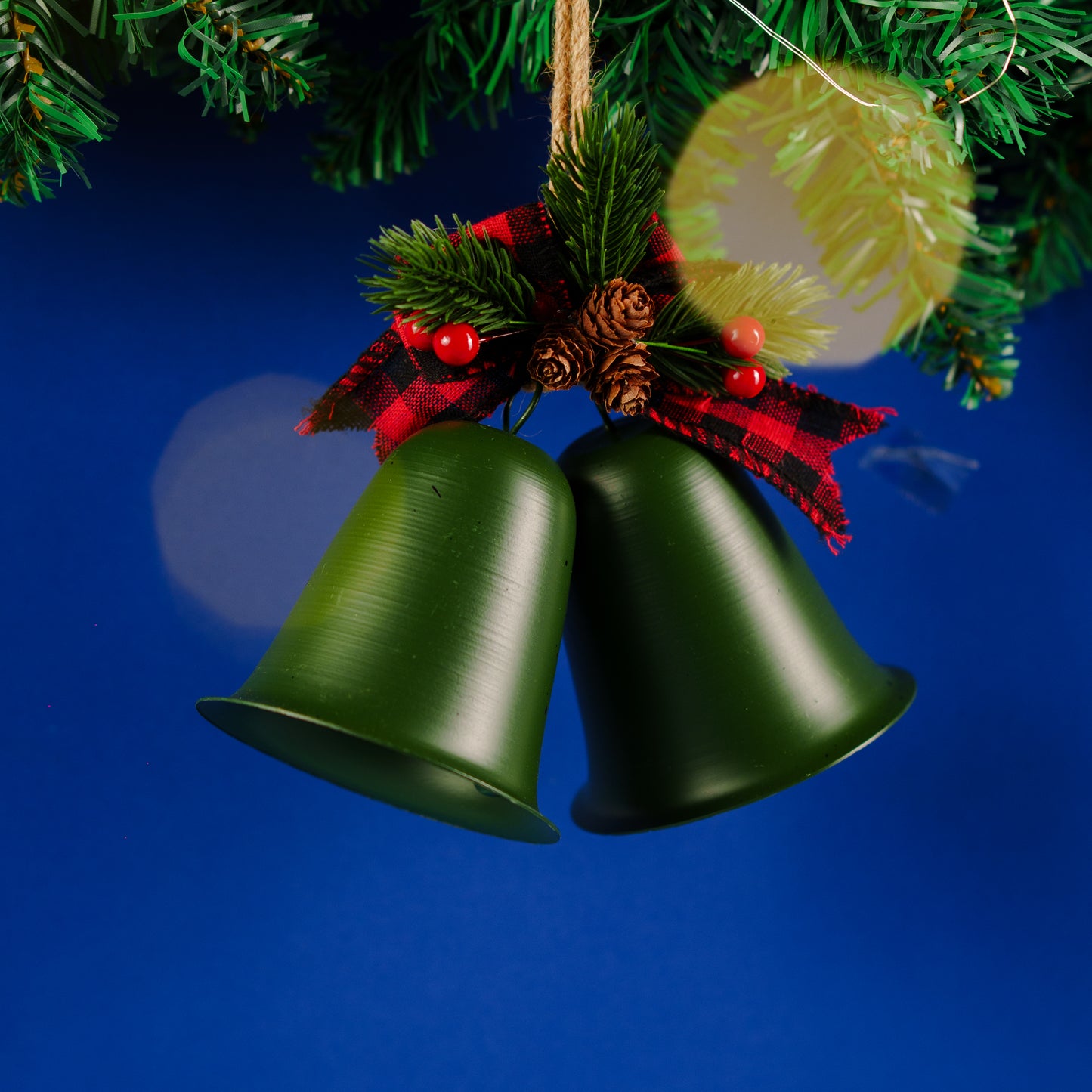 THD328 GREEN METAL BELL