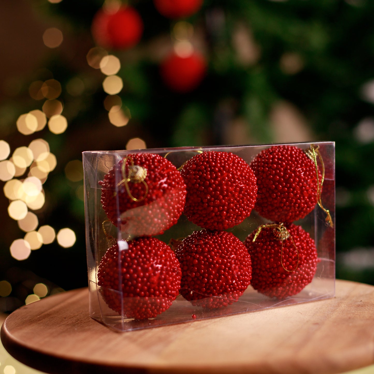 HD170 RED HANGING BALLS