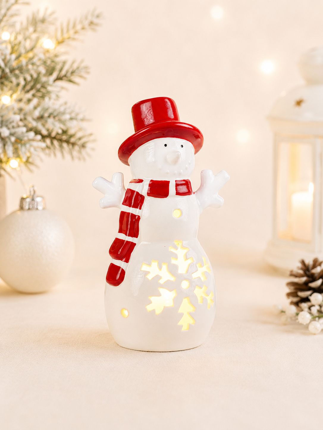 THD823 Light-Up Snowman Christmas Décor
