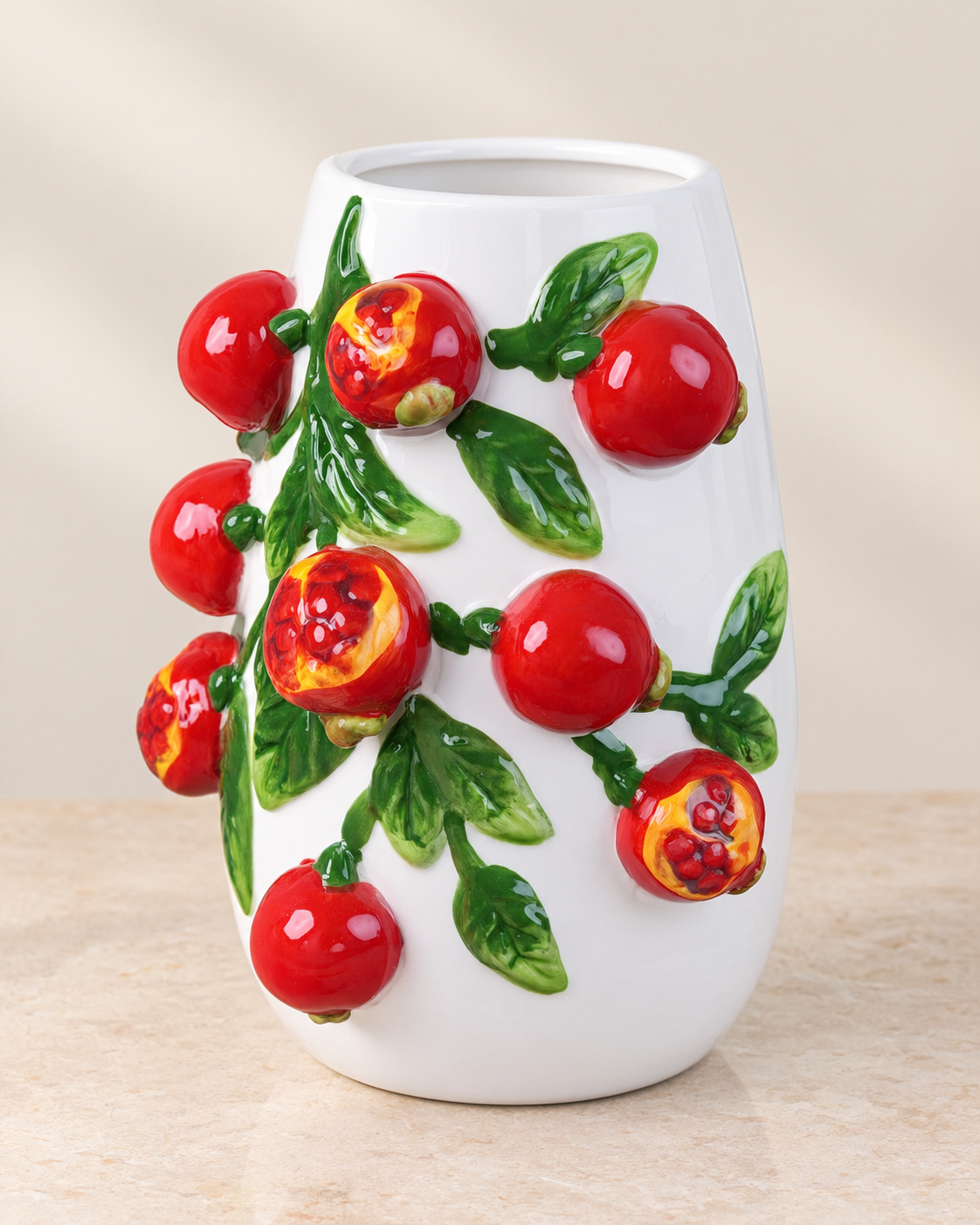 TT-167 Pomegranate Ceramic Vase