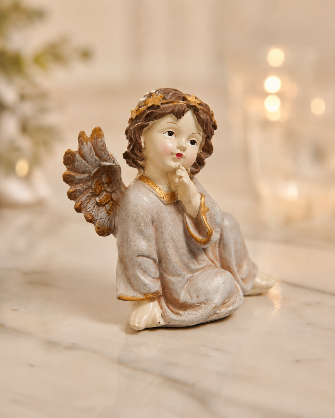 TT -049 Praying Angel Resin Figurine