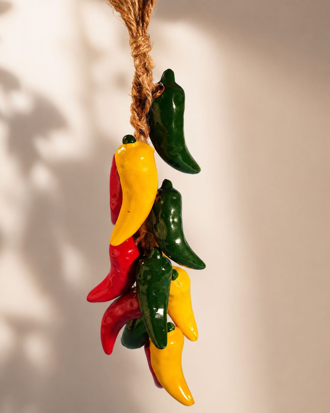 TT-153 Ceramic Hanging Chilli Wall Decor