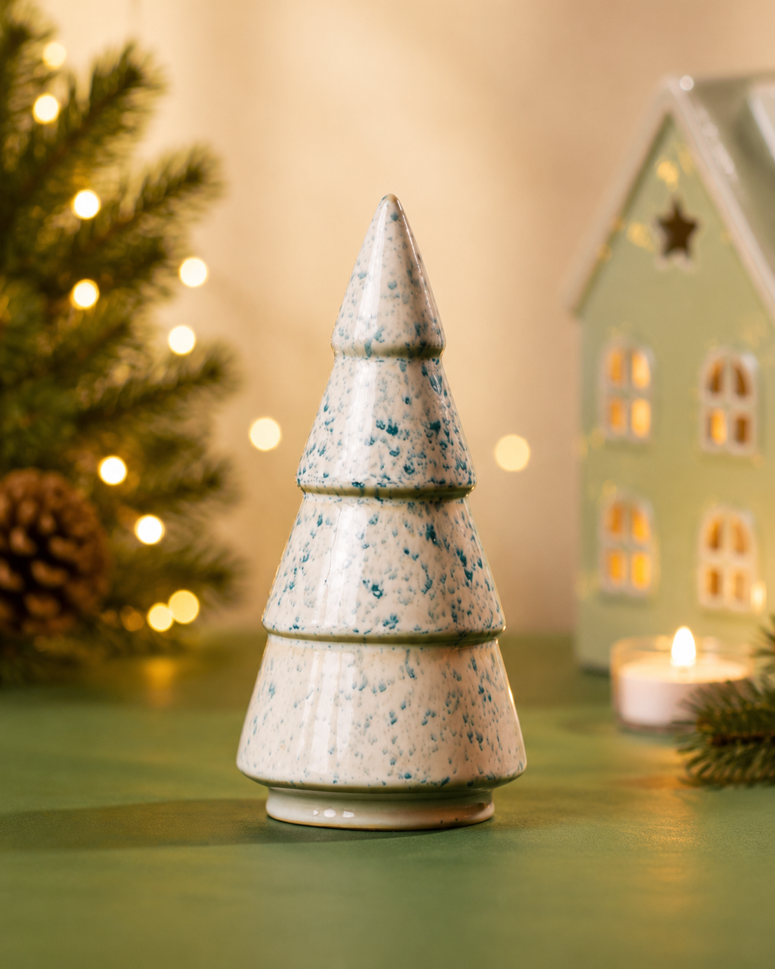 THD116 Ceramic Christmas Tree Décor