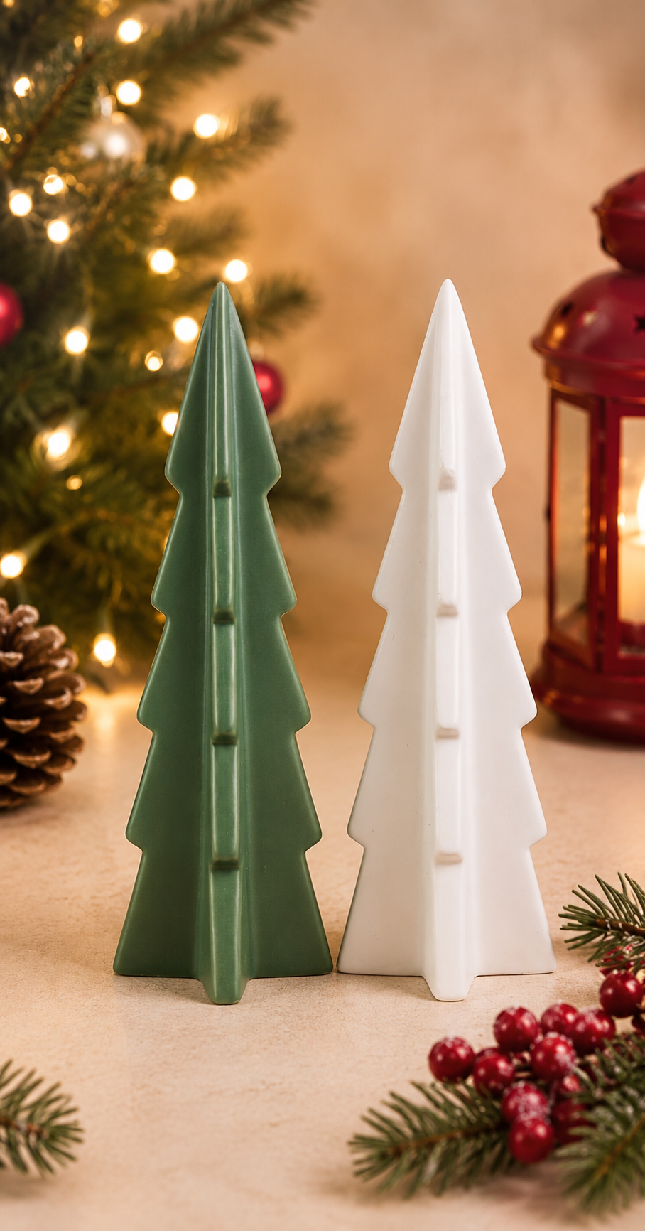 THD534 Ceramic Christmas Tree Décor
