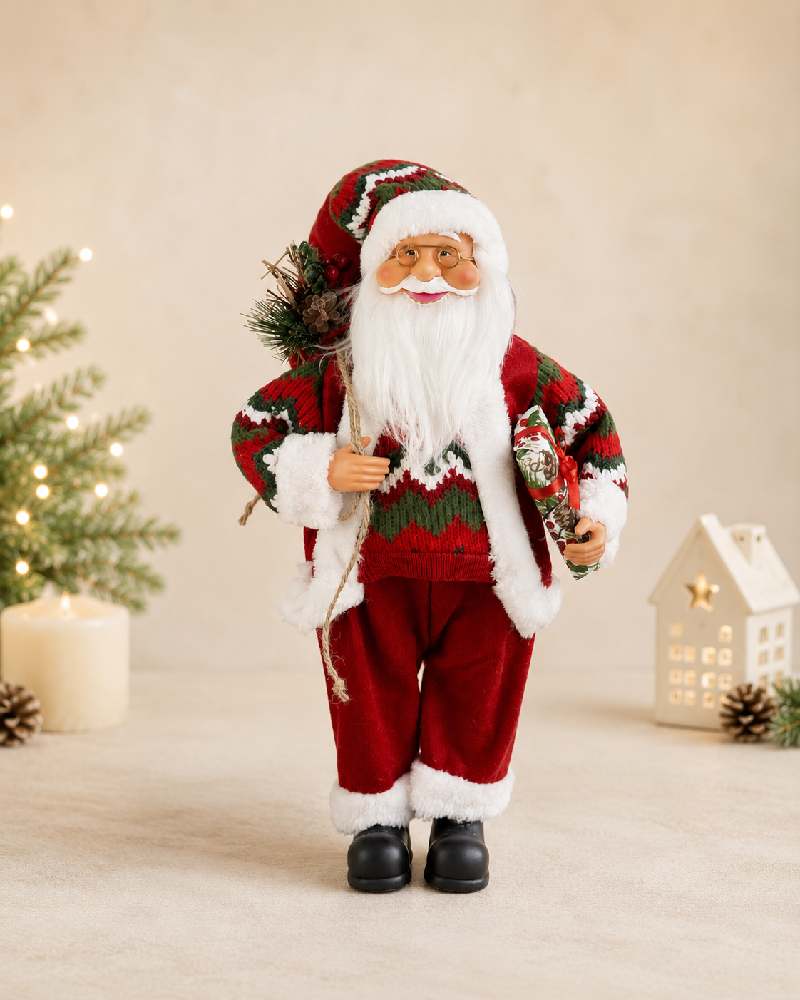 THD656 Christmas Santa Claus Figure