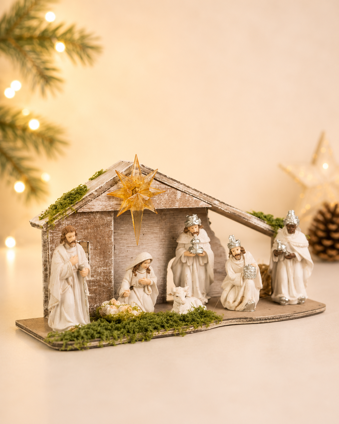 THD720 Nativity Scene with Light