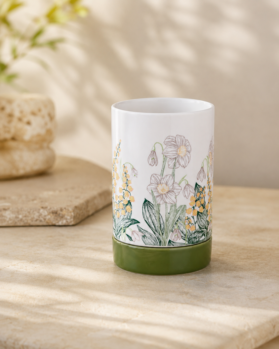 DD-140 Ceramic Planter Pot with Drainage Hole