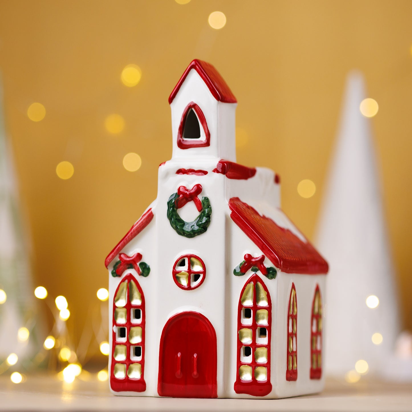 THD459 RED AND WHITE HOUSE