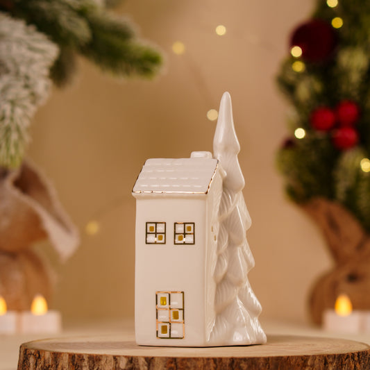 THD268 HOUSE WITH TREE (WITH LIGHT)