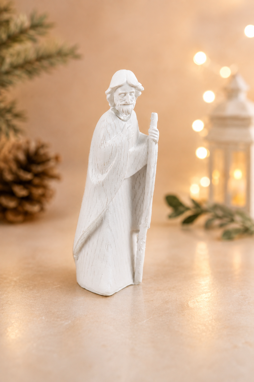 THD723 Premium 10-Piece Nativity Crib Set