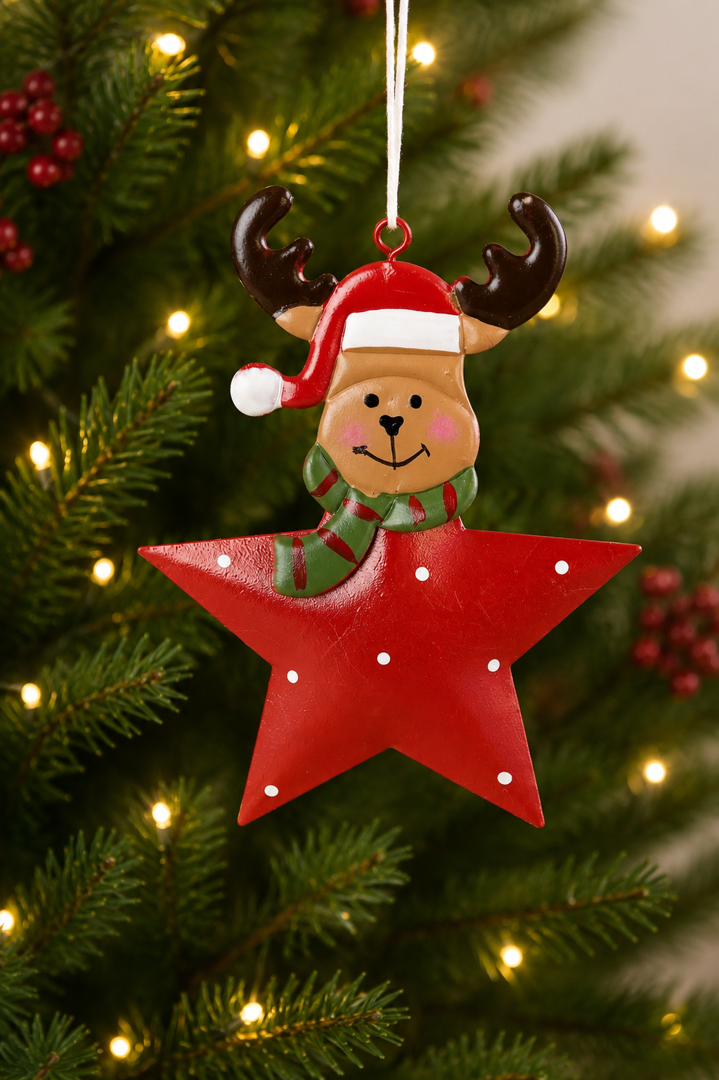 THD996 Metal Christmas Tree Ornament