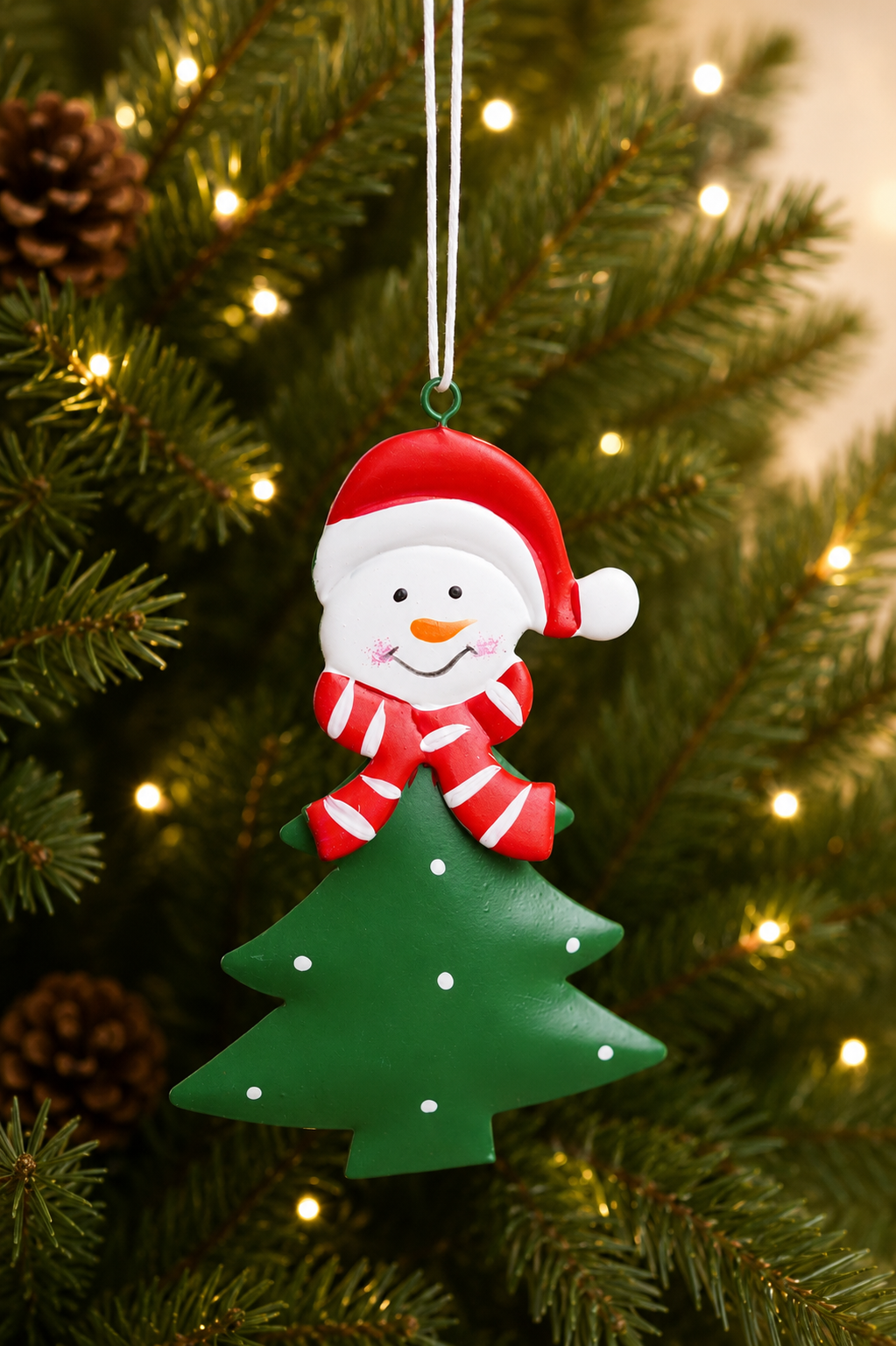THD996 Metal Christmas Tree Ornament