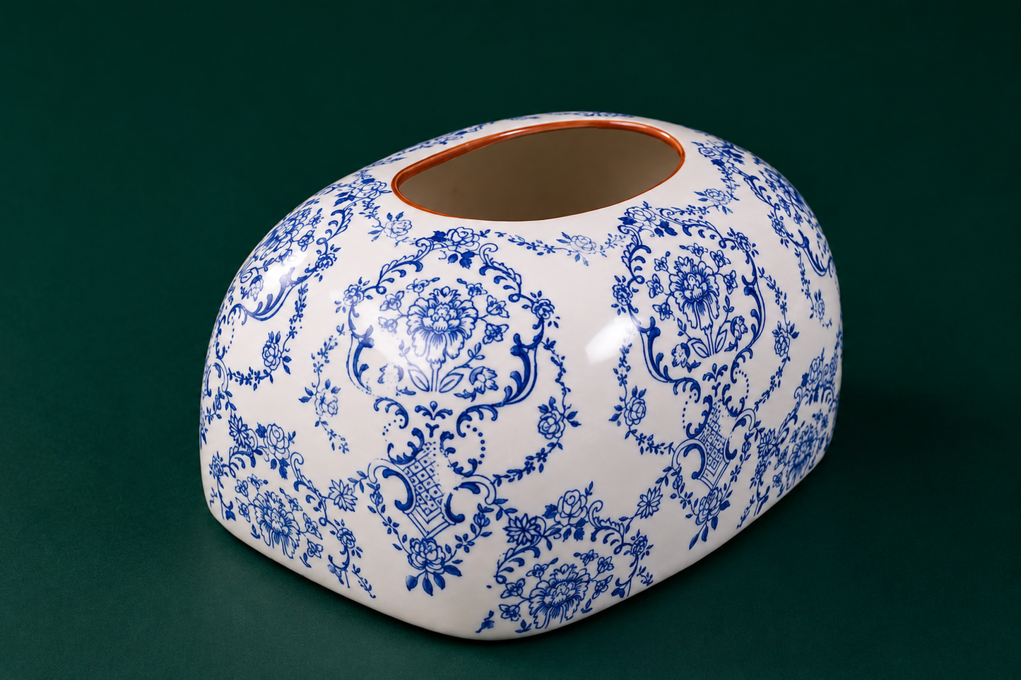 TT-280 Ceramic Tissue Box Holder