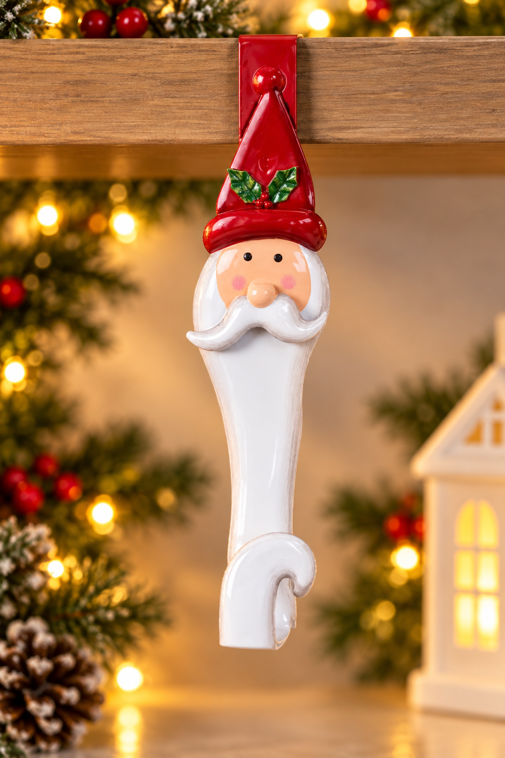 THD968 Santa Claus Wreath Holder