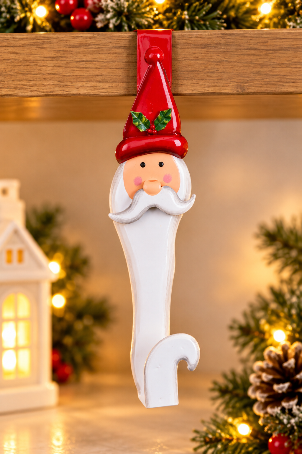THD968 Santa Claus Wreath Holder