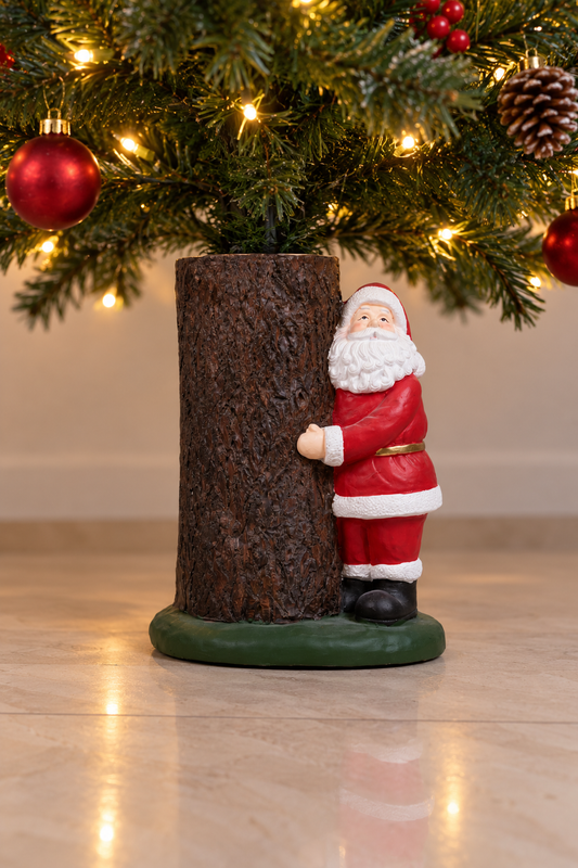 THD965  Resin Santa Claus Christmas Tree Stand