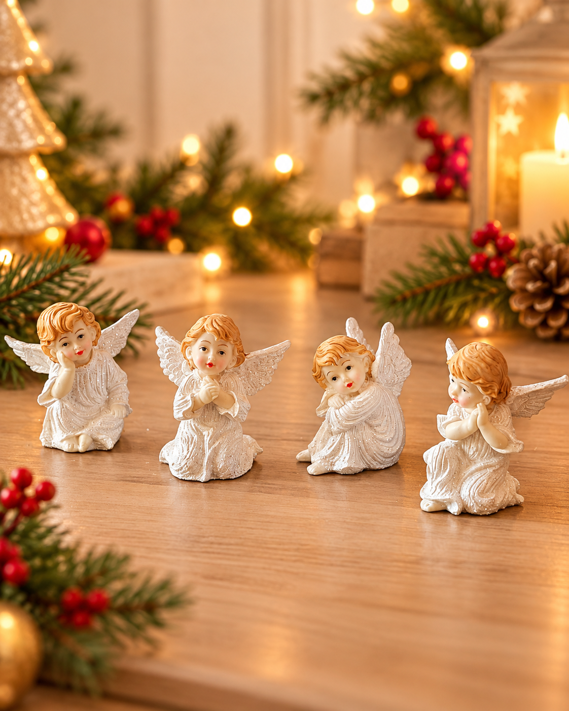THD852 Resin Angel Figurines