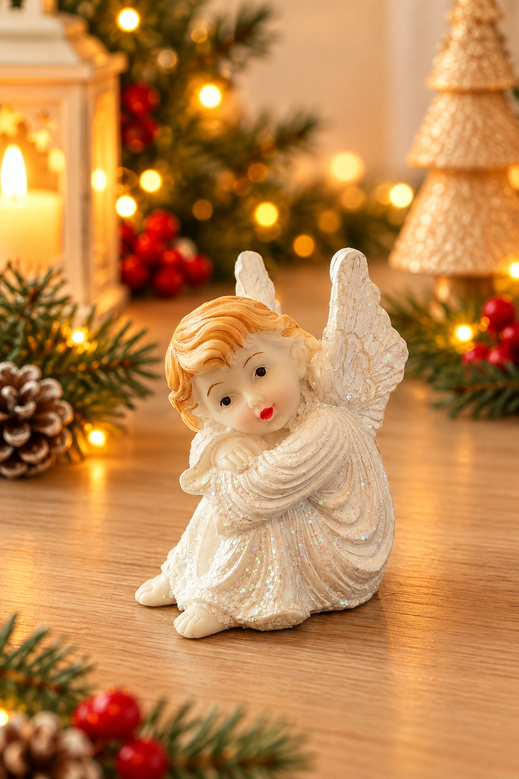 THD852 Resin Angel Figurines