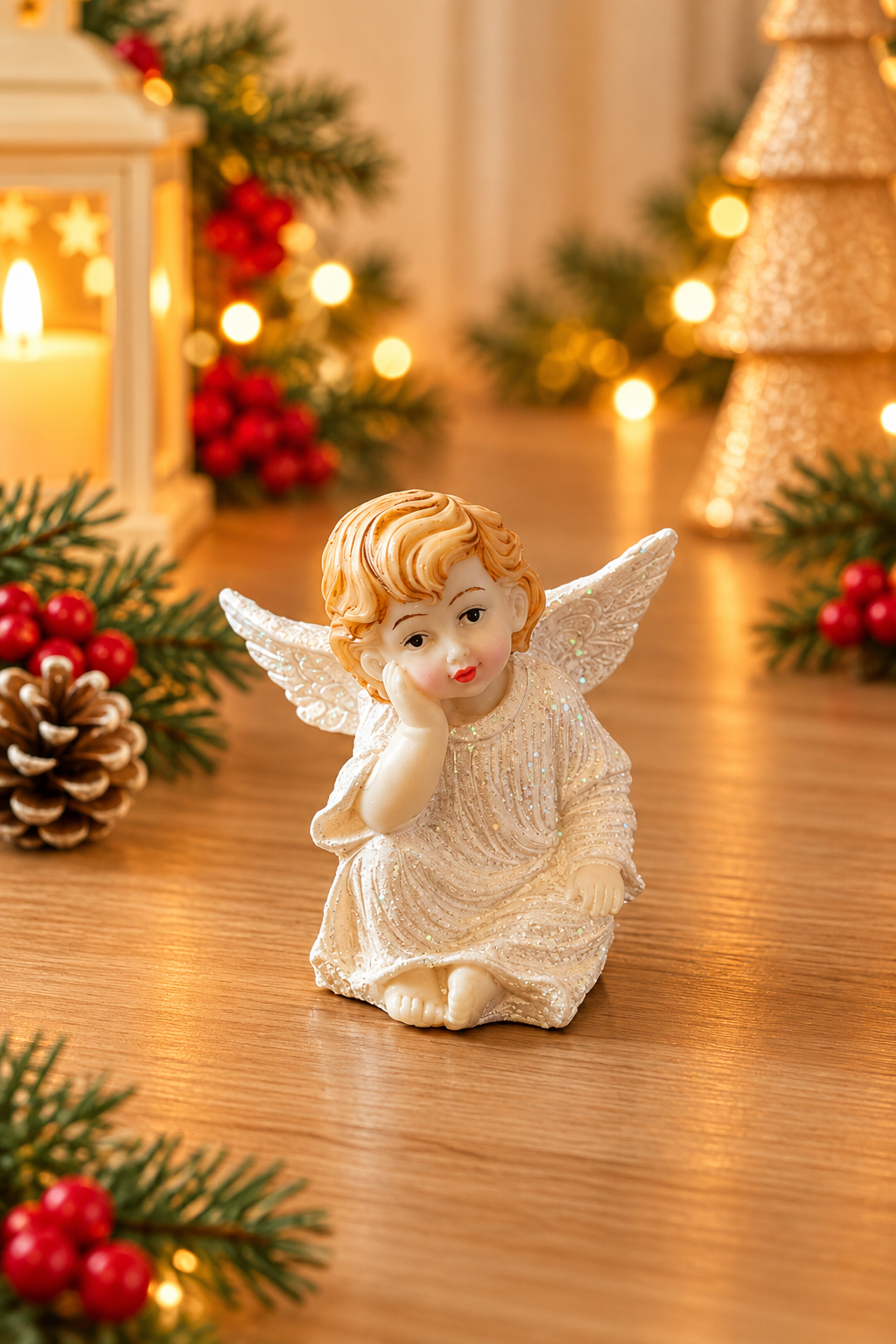 THD852 Resin Angel Figurines