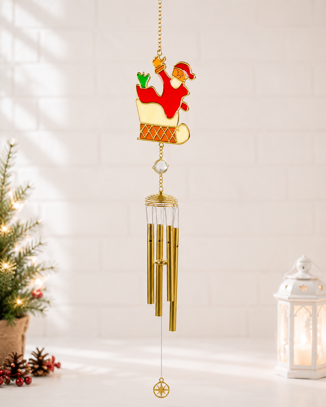 THD380 Christmas Decorative Wind Chime – 5 Festive Designs