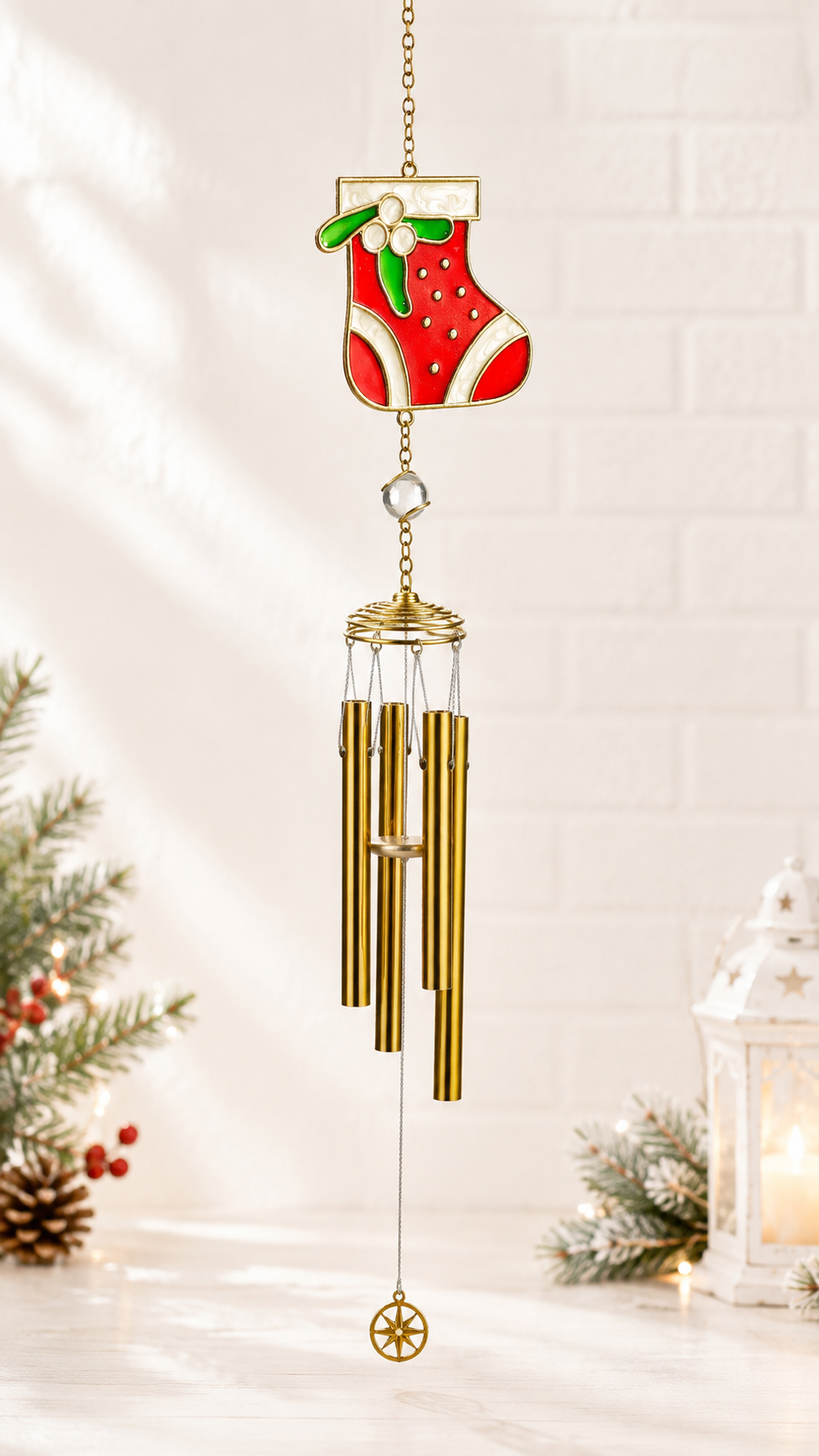 THD380 Christmas Decorative Wind Chime – 5 Festive Designs