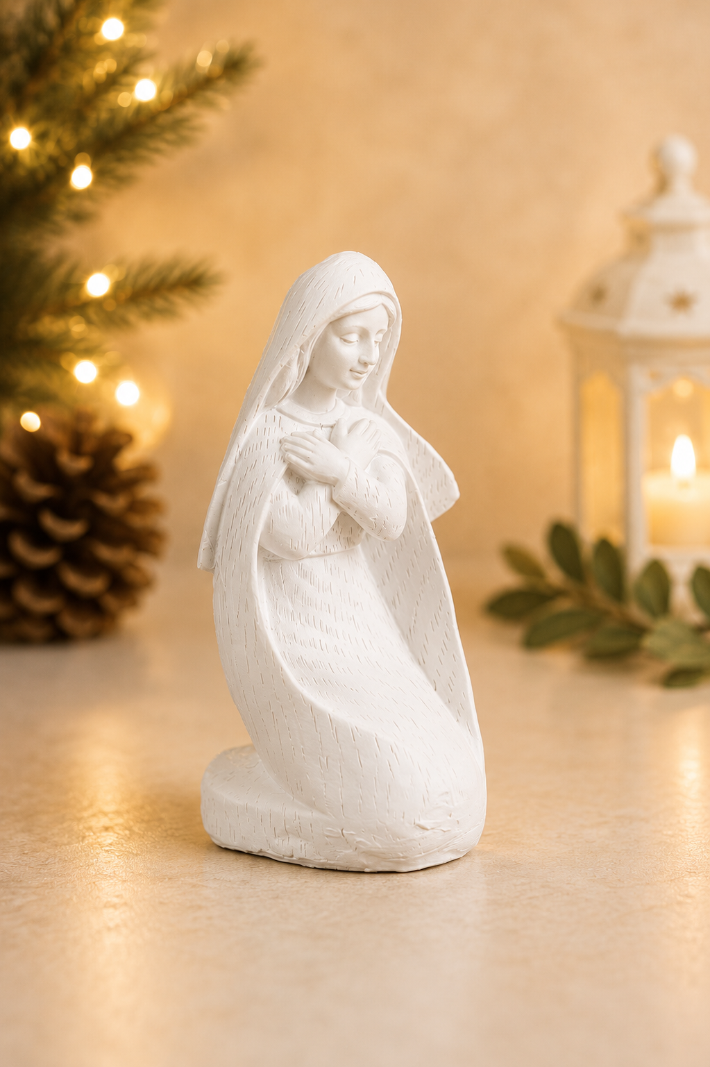 THD723 Premium 10-Piece Nativity Crib Set