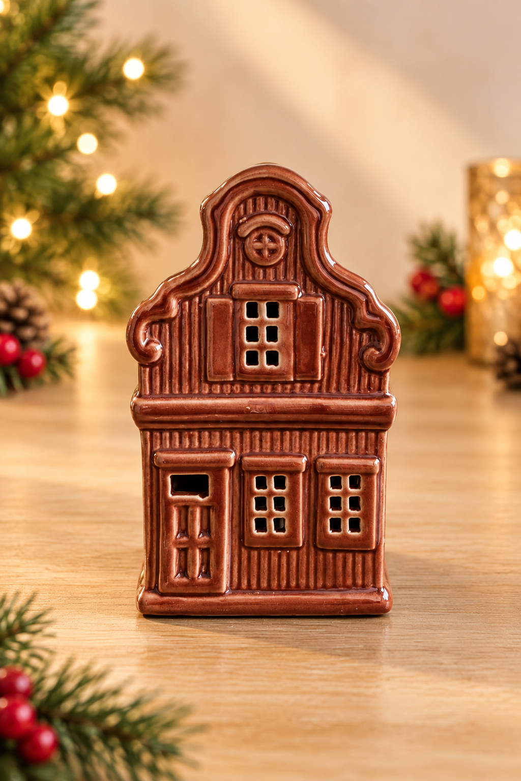 THD 574 Light-Up Ceramic Decorative Houses