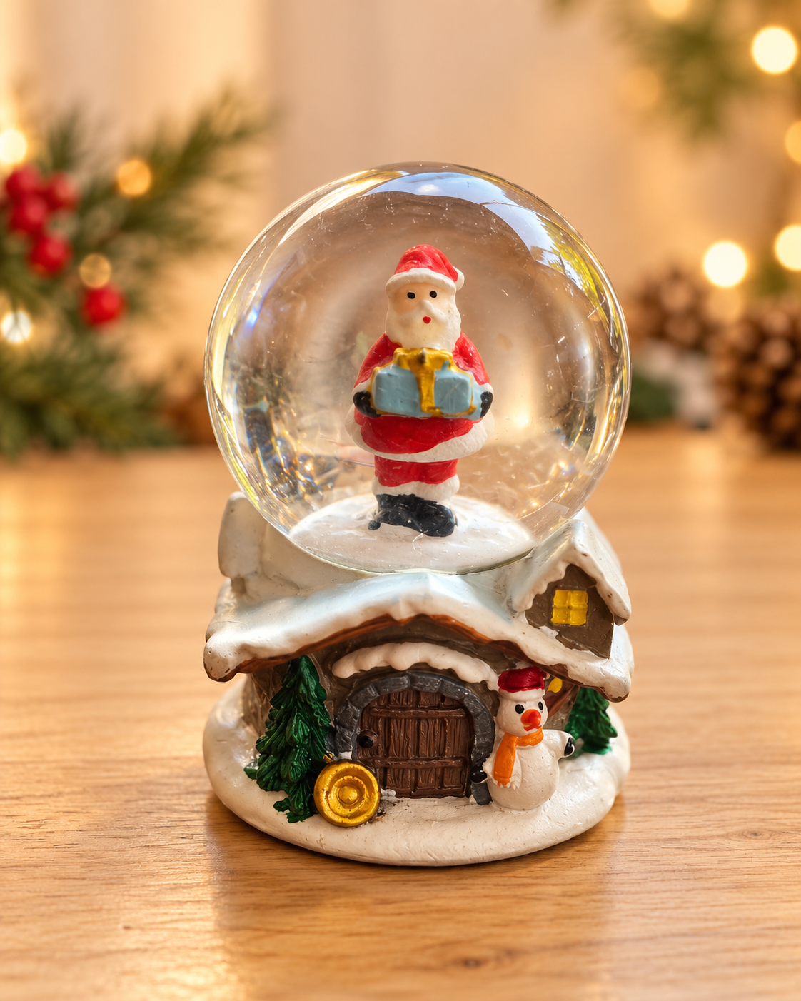 THD1203 Santa Snow Globe – 4 Assorted Variants