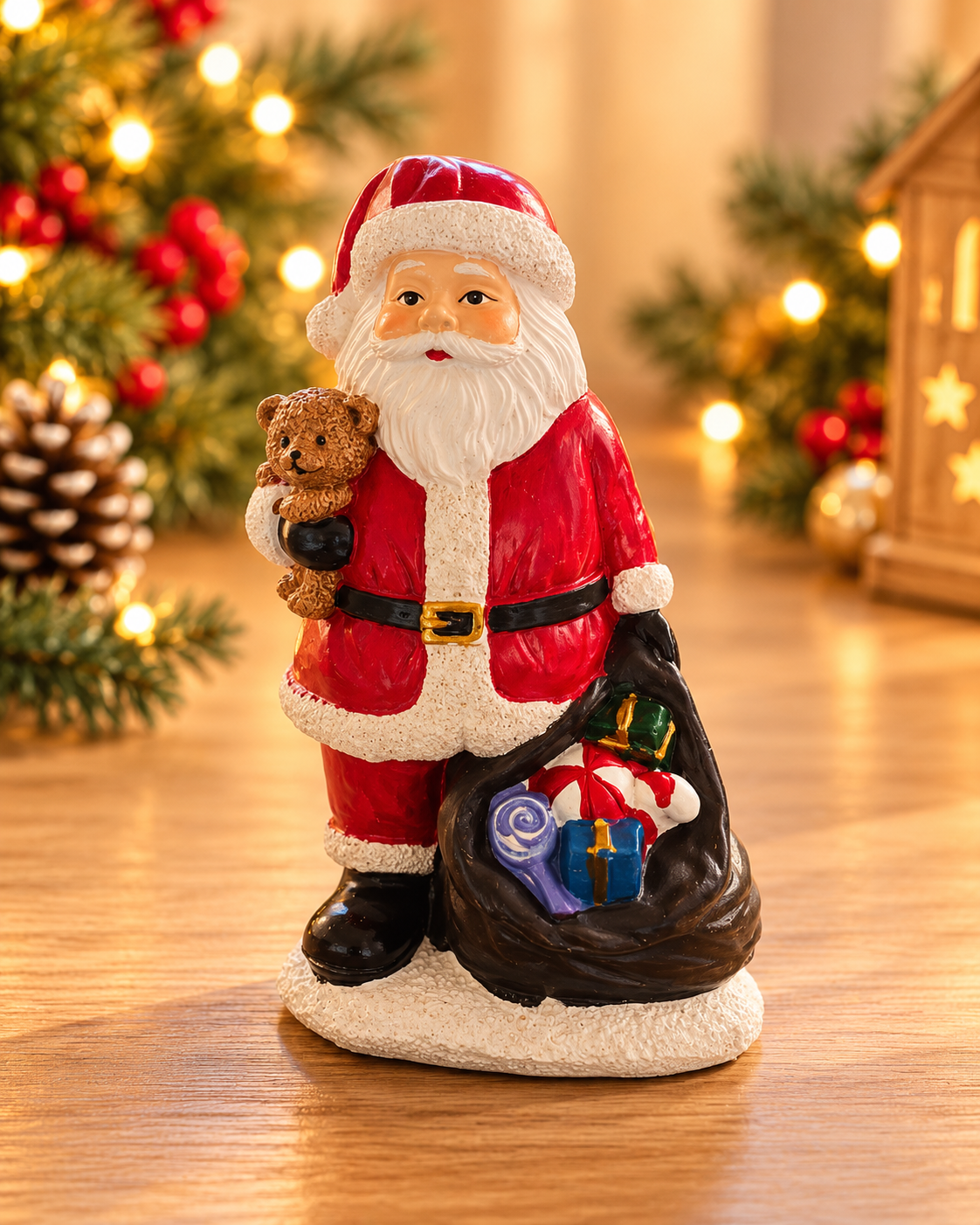 THD1204 Santa Claus Figurine – 2 Assorted Variants