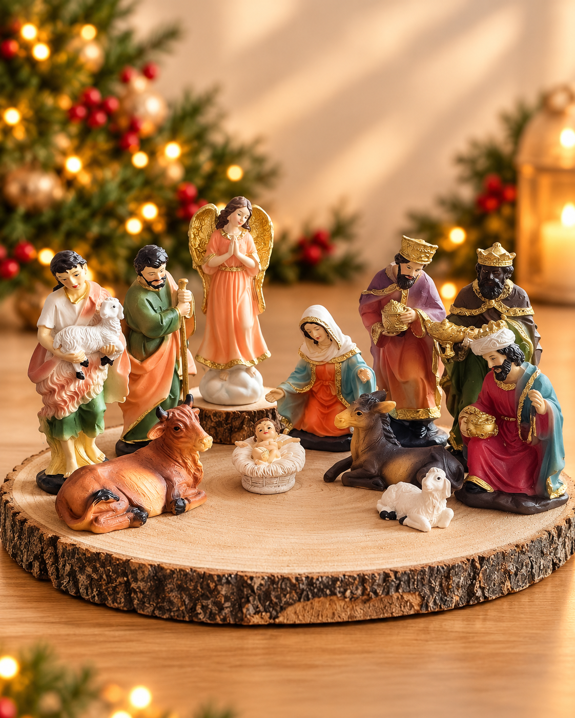 THD1205 Ceramic Nativity Set