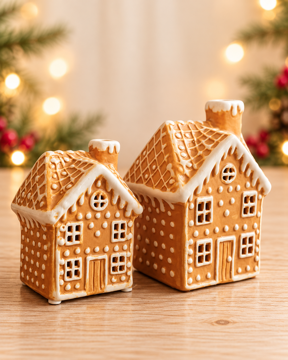 THD1042 Gingerbread House Set of 2