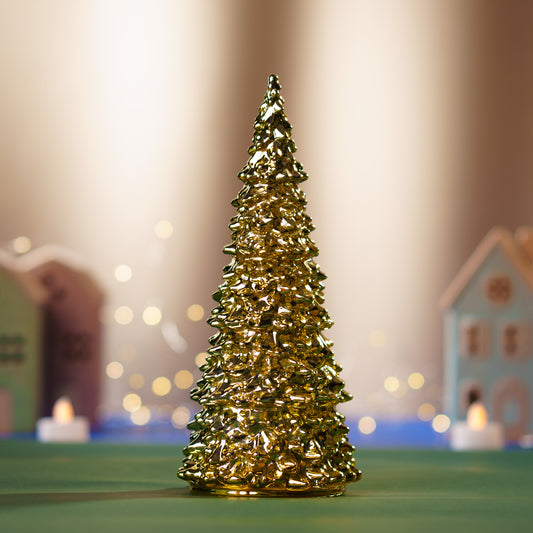 THD363 GLASS TREE WITH LIGHT