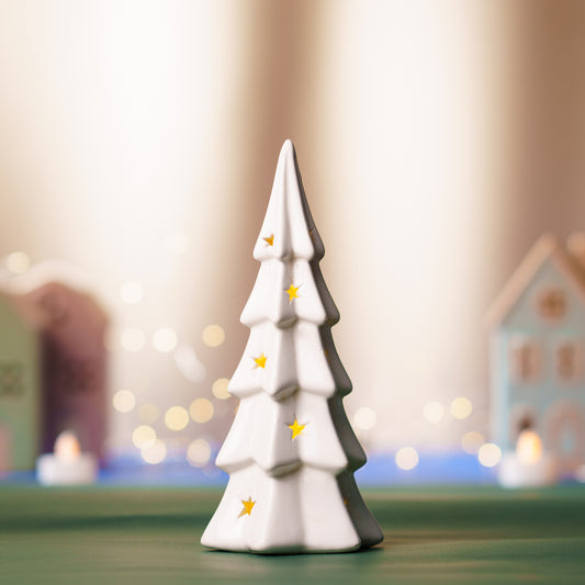 THD100 WHITE TREE WITH LIGHT
