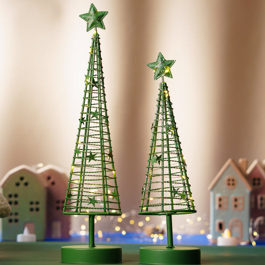 THD198 METAL TREE WITH LIGHT (LARGE)