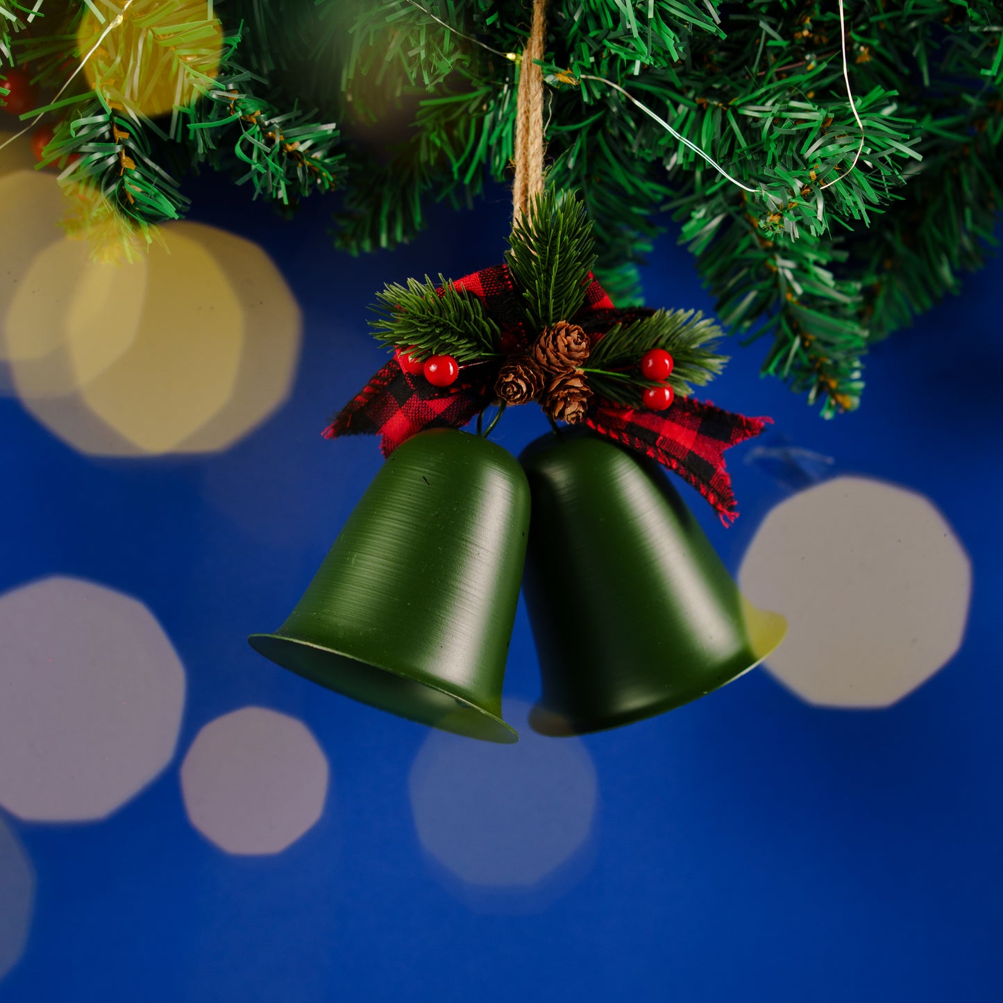 THD328 GREEN METAL BELL
