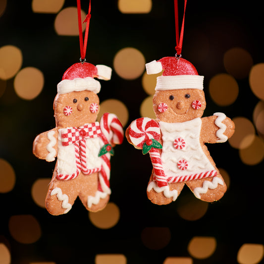 HD134 GINGER BREADMAN PVC HANGING