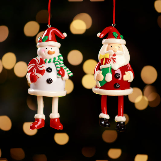 HD131 SANTA OR SNOWMAN PVC HANGING