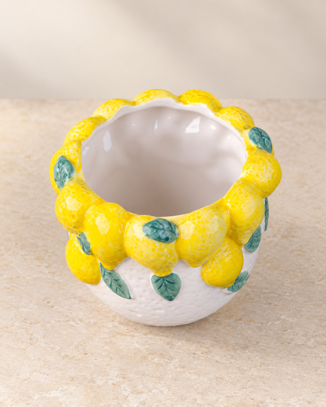 TT-166 Lemon Ceramic Bowl