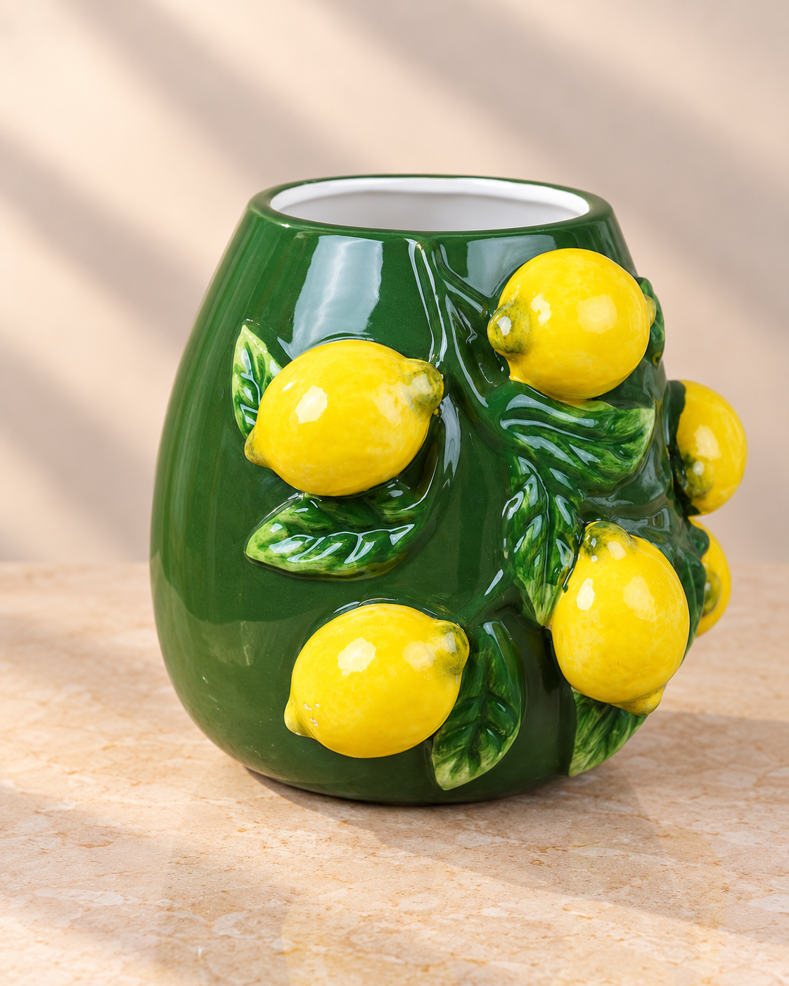 TT-171 Lemon Ceramic Vase / Planter