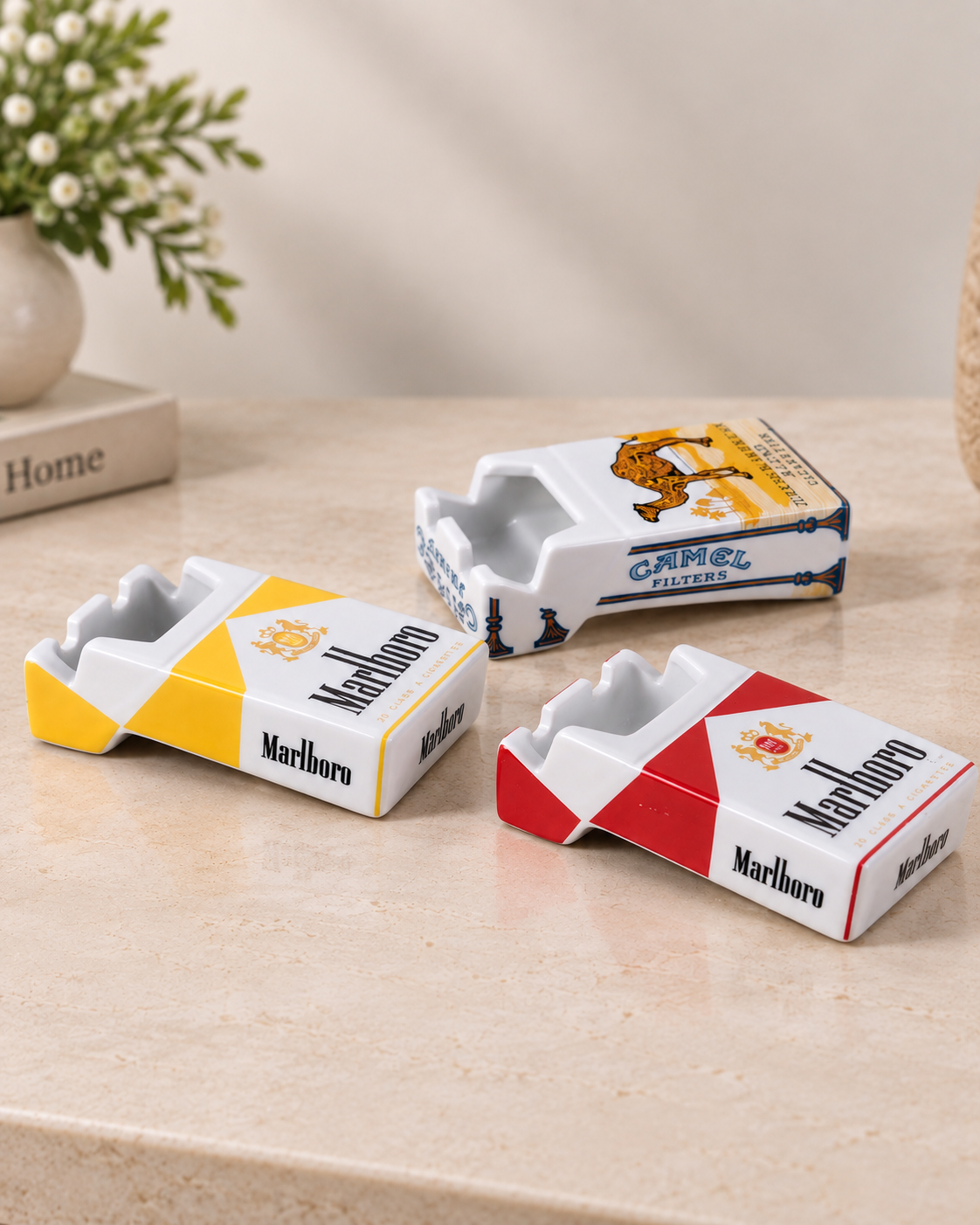 TCT- 420 Classic Ceramic Cigarette Ashtray