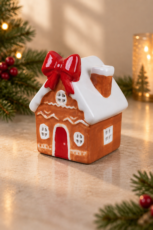 THD787 Mini Gingerbread Christmas House Table Top Decoration