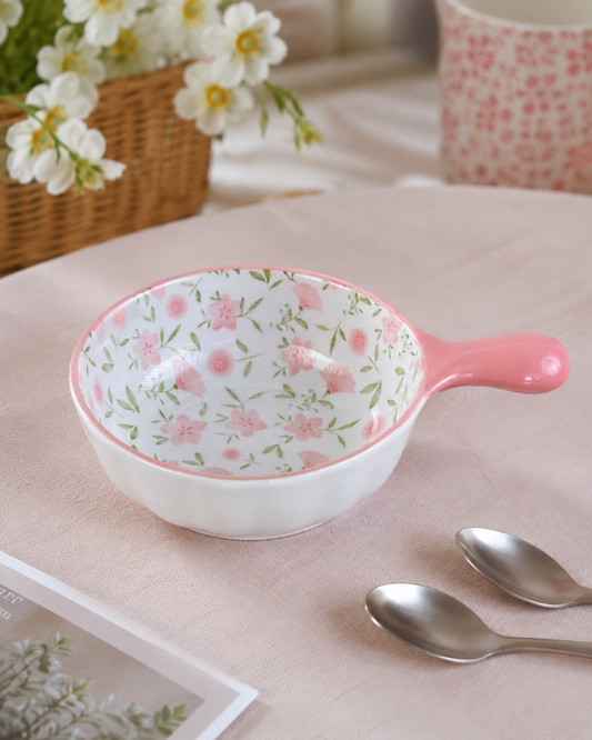 DD-182 Pastel Blossom Ceramic Serving Dish