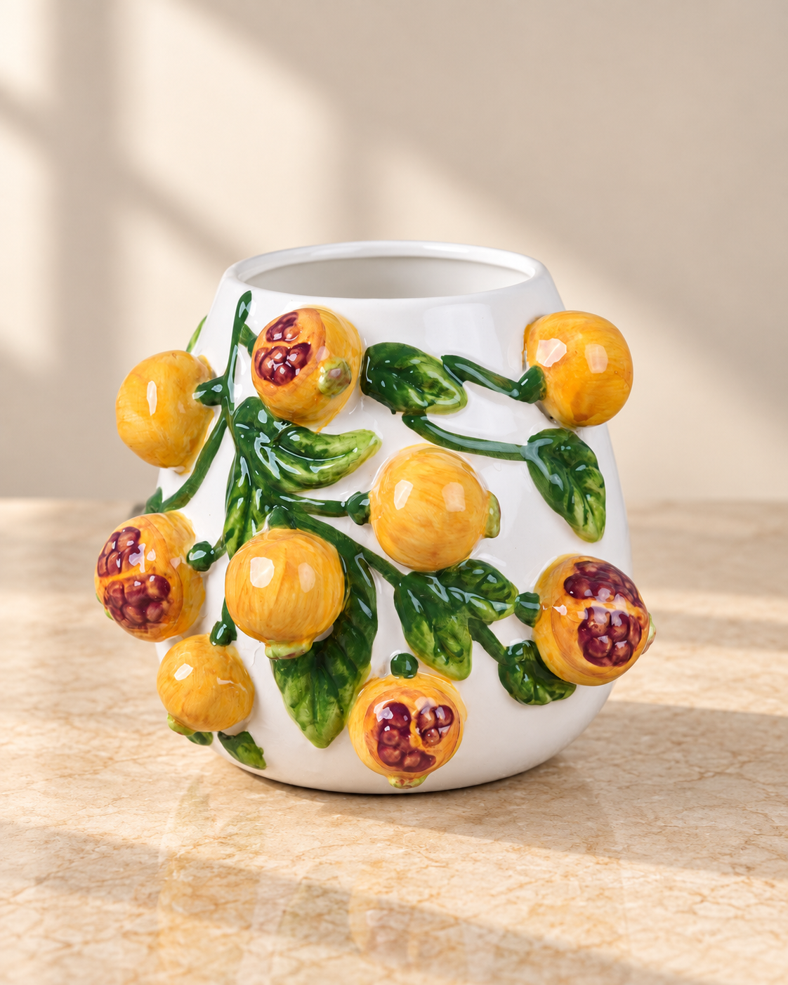 TT-164 Pomegranate Ceramic Vase