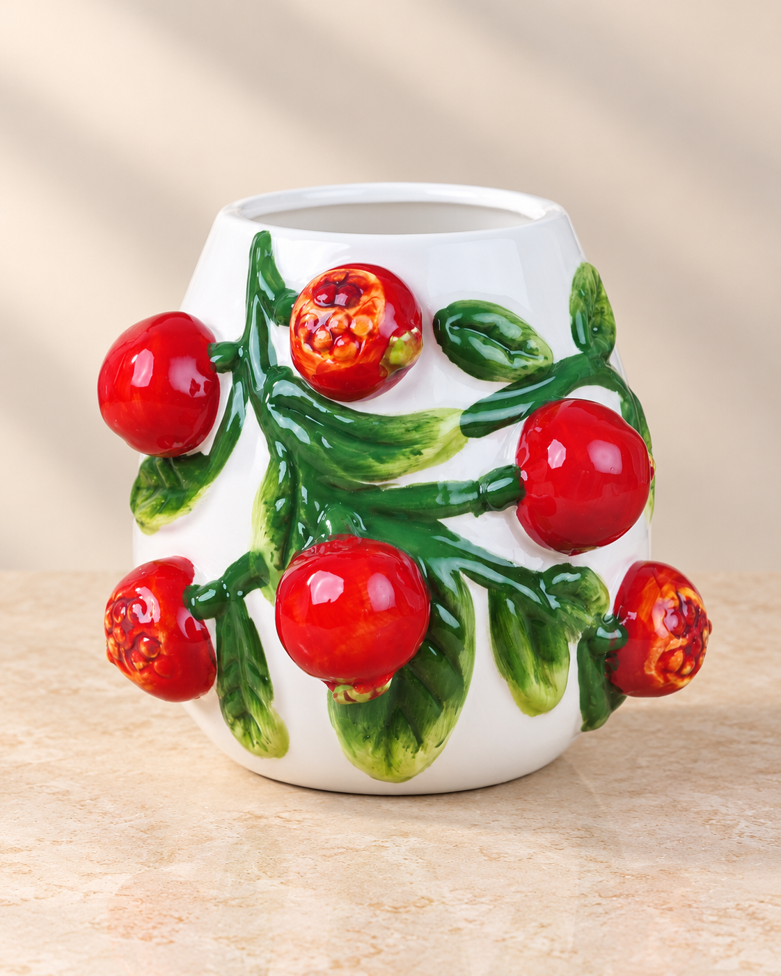 TT-170 Pomegranate Ceramic Vase  Planter