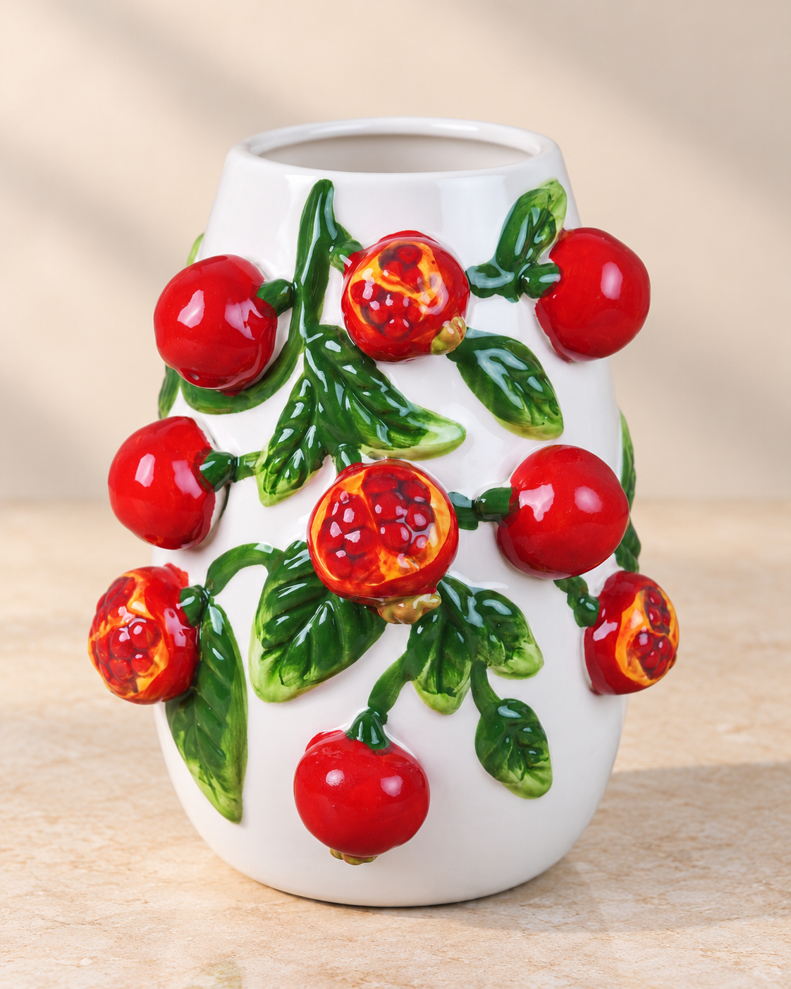 TT-167 Pomegranate Ceramic Vase