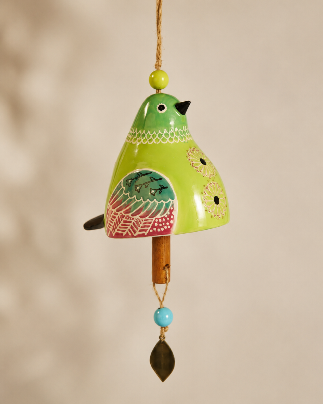 TT-239 Ceramic Hanging Bird Bell
