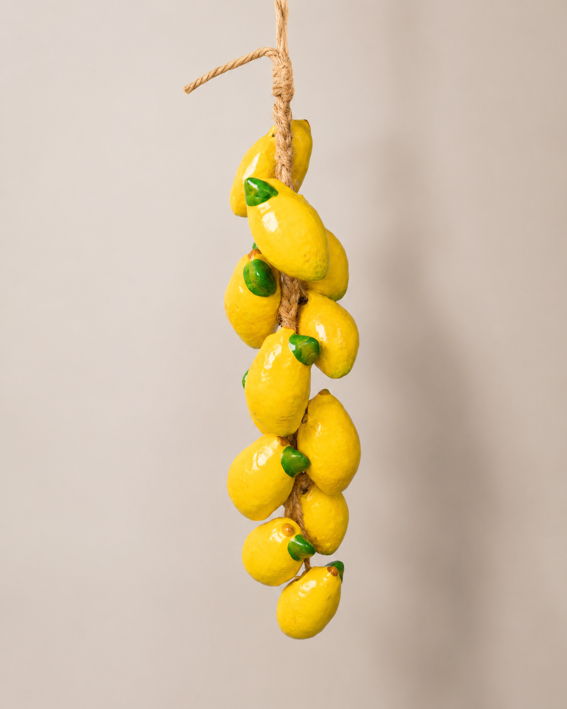 TT-155 Ceramic Lemon Hanging Wall Decor