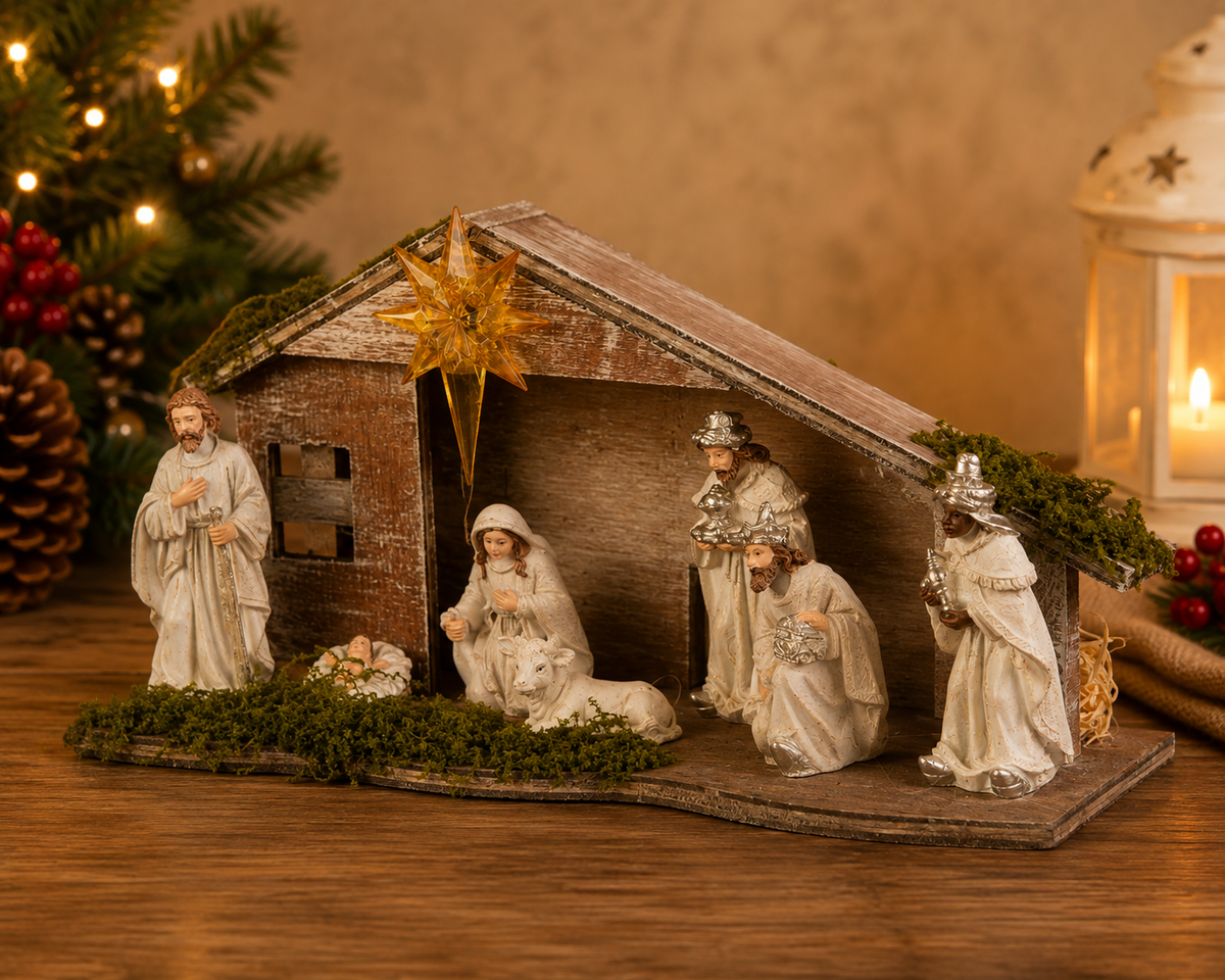 THD720 Nativity Scene with Light